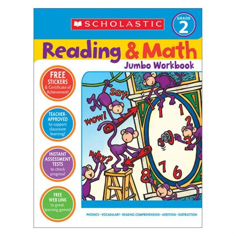 Math and Reading Workbooks .
